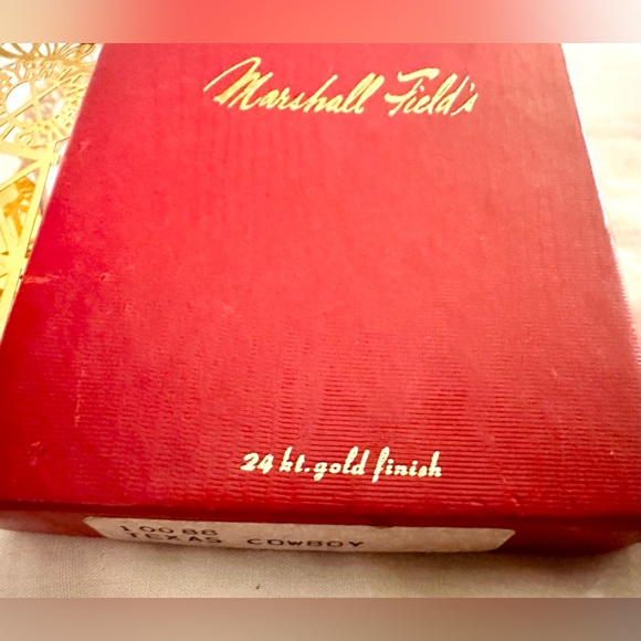 24 kg Cowboy Ornament, MARSHALL FIELD's Little Boy Fishing, VTG 50's/60's USA - Picture 4 of 9